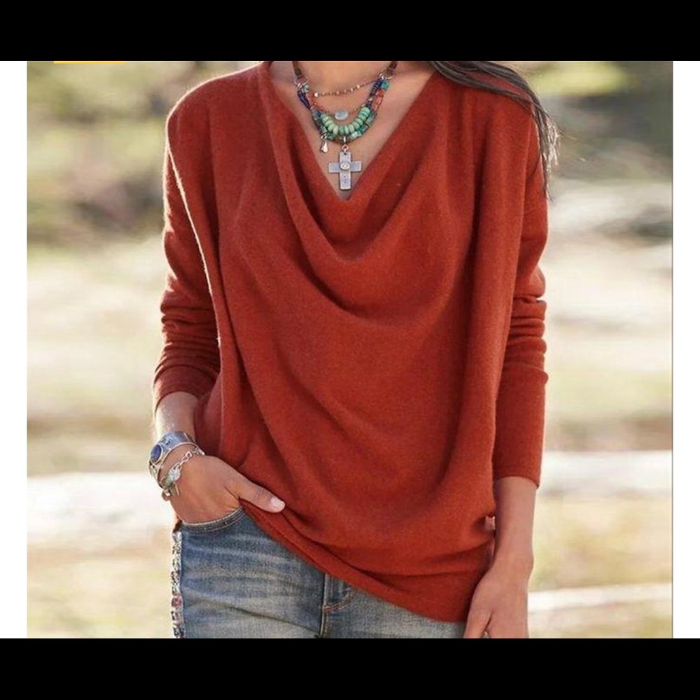 NWT Cowl Neck Top